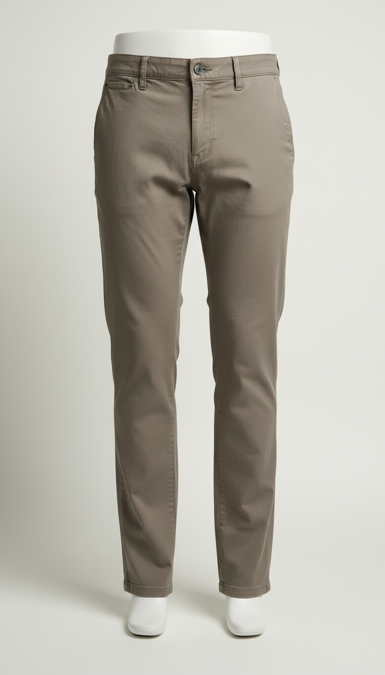 Pantalón recto topo urbano