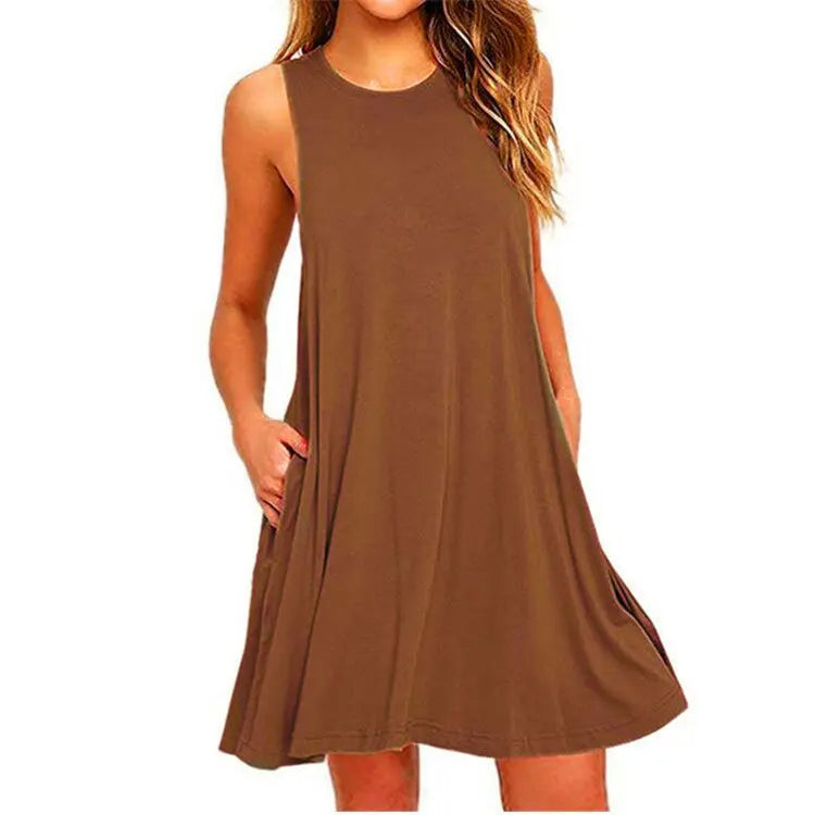 Vestido de tirantes elegante para cualquier ocasión