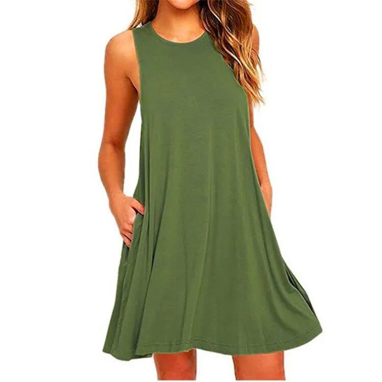 Vestido de tirantes elegante para cualquier ocasión